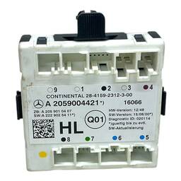 MODULO PORTA TRAS ESQ MERCEDES CLASSE C GLC 2014 A 2020