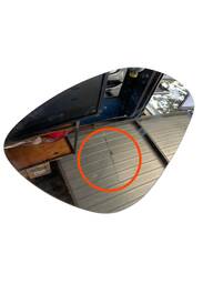 LENTE ESPELHO RETROVISOR ESQUERDO PALIO ATTR GRAND 12/21