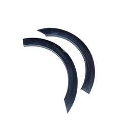 Par Moldura Parachoque Tras Vw Saveiro 1.6 8v 2010