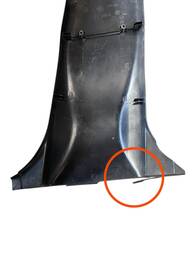 ACABAMENTO INFERIOR COLUNA CENTRAL ESQUERD FIAT TIPO 93 - 97