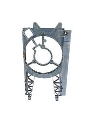 DEFLETOR DE AR DO RADIADOR CELTA 01/05 COM AR COND ORIGINAL