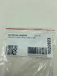 MANIVELA VIDRO OPALA 1982 A 1989 ORIGINAL