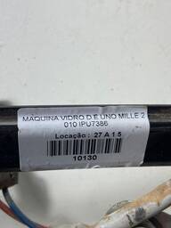 MÁQUINA DE VIDRO PORTA DIANTEIRA ESQ UNO FIORINO 88 A 13 ELÉ