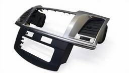 MOLDURA PAINEL CENTRAL TOYOTA HILUX 2005 06 07 A 2015