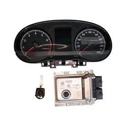 KIT MODULO INJEÇAO GOL G7 1.6 FLEX 5U0920845A 032906034cd