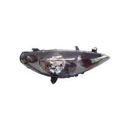 Farol Direito Peugeot 207 Hoggar Passion 2009/15 Masc Negra