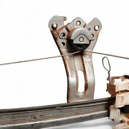 MÁQUINA DE VIDRO PORTA TRASEIRA DIREITA PEUGEOT 206 MANUAL