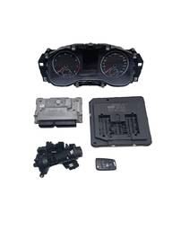 Kit Módulo Injeção Virtus Polo 1.6 Msi Aspirado 2017 a 2022