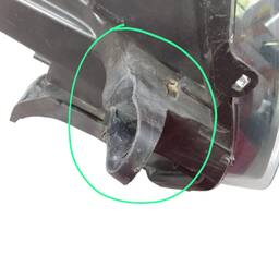 FAROL ESQUERDO SANDERO 15/20 LOGAN 2014 A 2020 FRISO CROMADO