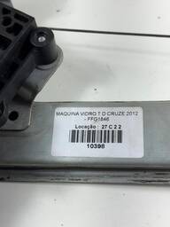 MÁQUINA VIDRO PORTA TRASEIRA DIREITA CRUZE 2012 À 2016
