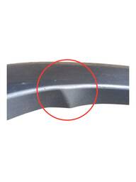 MOLDURA PARALAMA DIANTEIRO DIREITO HILUX / SW4 2012 A 2015