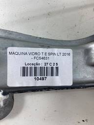MÁQUINA DE VIDRO PORTA TRASEIRA ESQUERDA SPIN 2012/2018 ELÉT