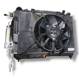 KIT RADIADOR + VENTOINHA FORD KA 2014 A 2018 3CC 1.0