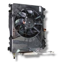 KIT RADIADOR + VENTOINHA FORD KA 2014 A 2018 3CC 1.0