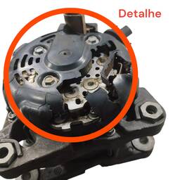 ALTERNADOR FORD KA 1.0 3CC 2015 2016 A 2018 120A C/DETALHE