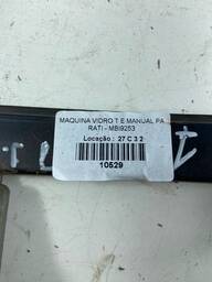 MÁQUINA DE VIDRO PORTA TRASEIRA ESQ GOL PARATI G2 G3 G4 MAN