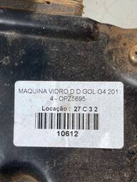 MÁQUINA DE VIDRO PORTA D.D GOL PARATI SAVEIRO BOLA G3 G4 ELÉ