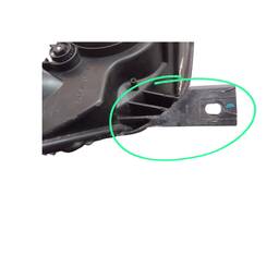 FAROL ESQUERDO GRAND SIENA 2012 A 2021 MASC NEGRA