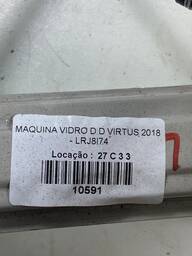 MÁQUINA VIDRO PORTA DIANT DIREITA POLO VIRTUS NIVUS 2017/