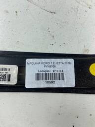 MÁQUINA DE VIDRO PORTA TRASEIRA ESQUERDA JETTA 2011 A 2017