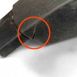 MOLDURA DIREITA FAROL DE MILHA SANDERO STEPWAY 