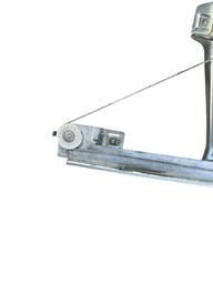 MÁQUINA DE VIDRO PORTA TRASEIRA ESQUERDA CLIO 13 A 2016 MAN