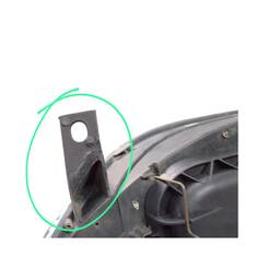 FAROL LD PALIO G3 04/17 STRADA SIENA 05/12 CROM CANHÃO PTO