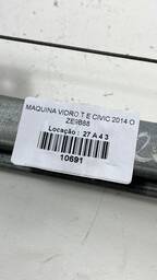 MAQUINA VIDRO TRAS ESQUERDA CIVIC 2012 A 2016