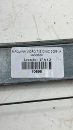 MAQUINA VIDRO TRASEIRA ESQUERDA CIVIC 2007 À 2011