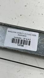 MAQUINA VIDRO TRASEIRA DIREITA CIVIC 2007 À 2011