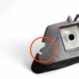 GUIA PARACHOQUE TRASEIRO ESQUERDO FUSION 13 A 2019