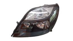 Farol Esquerdo Scenic 2001 2002 a 2011 Masc Negra