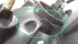 FAROL ESQUERDO SANDERO 2012 2013 A 2014 RECUPERADO 