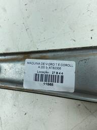 MÁQUINA DE VIDRO PORTA TRASEIRA ESQ COROLLA FIELDER 03 A 08