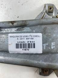 MAQUINA VIDRO COROLLA TRASEIRA ESQUERDA 2015 2016 A 2019