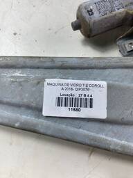 MAQUINA VIDRO COROLLA TRASEIRA ESQUERDA 2015 2016 A 2019