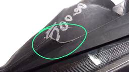 FAROL ESQUERDO CLIO 2004 A 2012 MASC NEGRA (AVARIA)