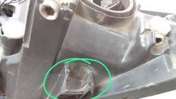 FAROL ESQUERDO FOX SPACE 2015 2016 A 2022 FRISO CROMADO