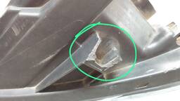 FAROL ESQUERDO FOX SPACE 2015 2016 A 2022 FRISO CROMADO