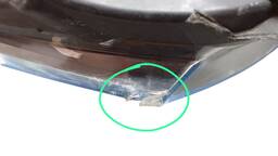 FAROL ESQUERDO FOX SPACE 2015 2016 A 2022 FRISO CROMADO