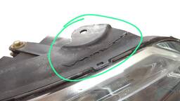 FAROL DIREITO GOL SAVEIRO VOYAGE G5 CROMADO DUPLO AVARIA