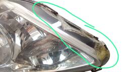 FAROL DIREITO GOL SAVEIRO VOYAGE G5 CROMADO DUPLO AVARIA