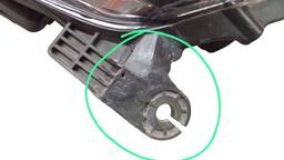 FAROL ESQUERDO FOX SPACE 2015 2016 A 2022 FRISO CROMADO