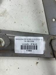 MÁQUINA DE VIDRO PORTA DIANTEIRA ESQUERDA ETIOS 2013 A 2021