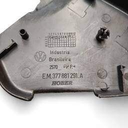 MOLDURA CAPA LATERAL ESQUERDA BANCO GOL SAVEIRO PARATI