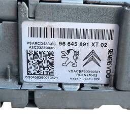 RÁDIO CITROEN C4 GRAND PICASSO 2.0 2009