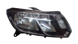 Farol Direito Sandero 15/20 Logan 14/20 Friso Cromado AVARIA