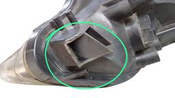 FAROL ESQUERDO C3 2013/2020 DS3 2012/2017 AVARIA 