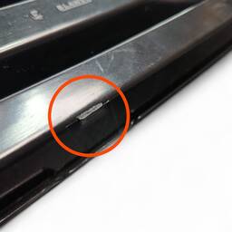 MOLDURA DO FAROL DE MILHA ESQUERDO GOL SAVEIRO VOYAGE 09/12