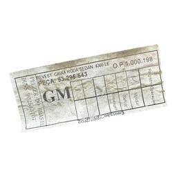 Forro Porta Malas Direito Corsa Sedan 2002 2003